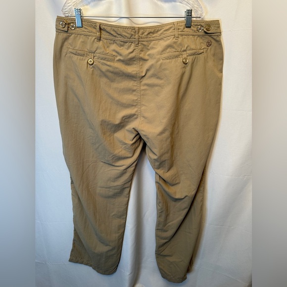 Clothing Arts Size 40x30 Men’s Pants P Cubed Pick Pocket Proof Nylon Tan Travel - Picture 7 of 12